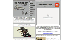 Desktop Screenshot of gripleash.com